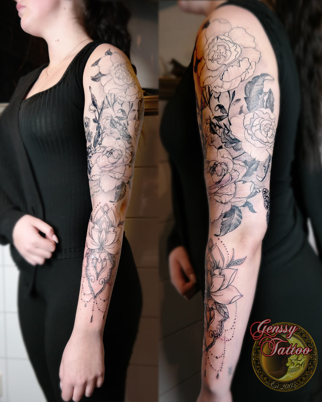 Lejonkungen tatuering